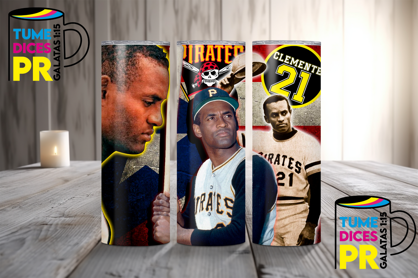 BASEBALL Skinny Tumbler