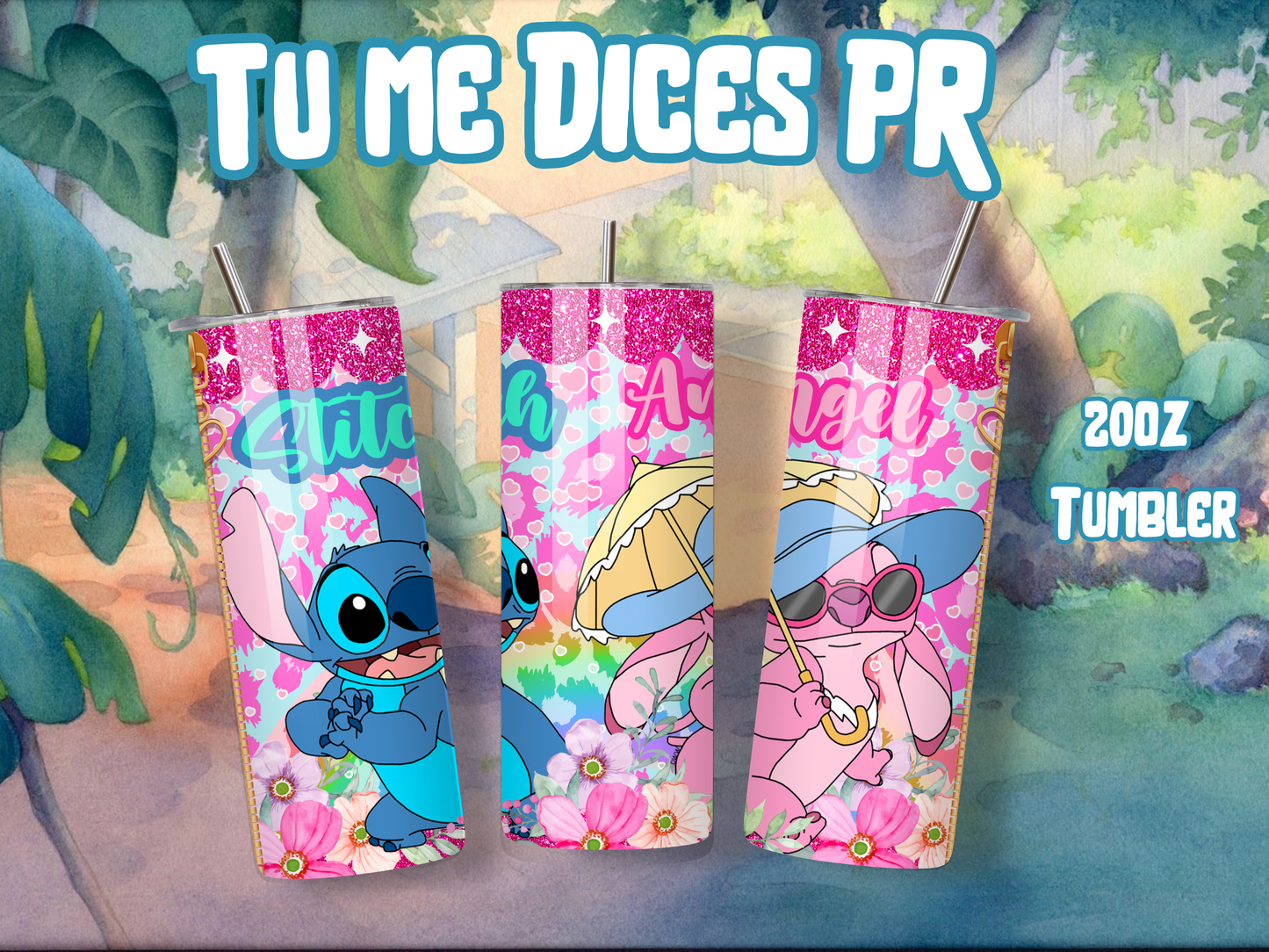 LILO & STITCH Skinny Tumbler