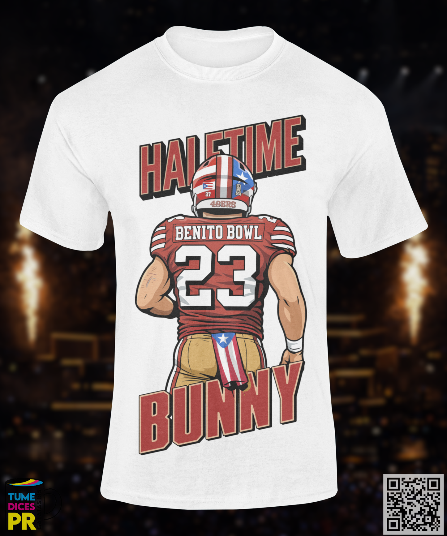 HALFTIME SHOW BAD BUNNY Camisetas