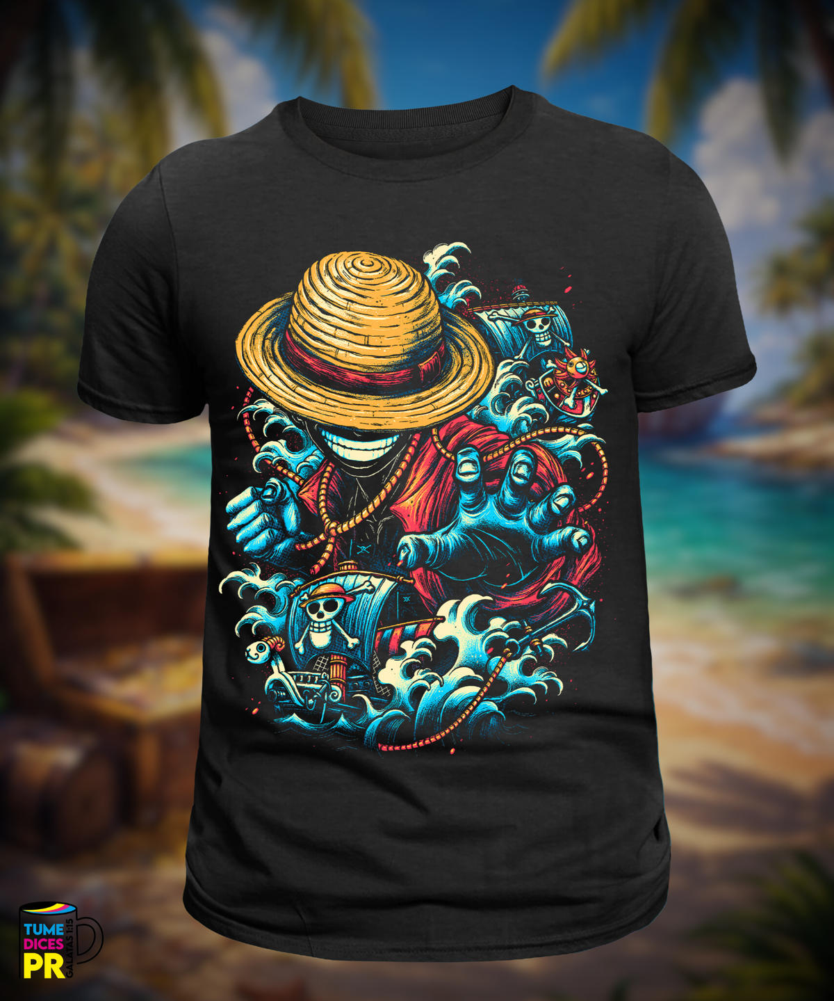 Camiseta ONE PIECE 1 | Algodón y poliéster | Tallas S–XL