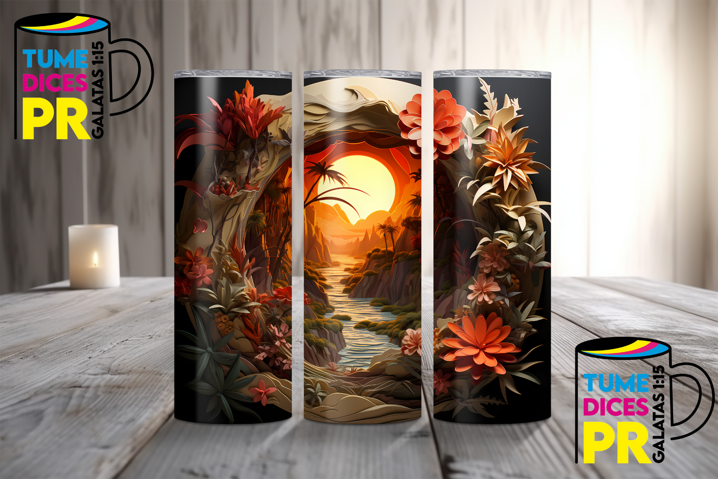 PAISAJES Skinny Tumbler
