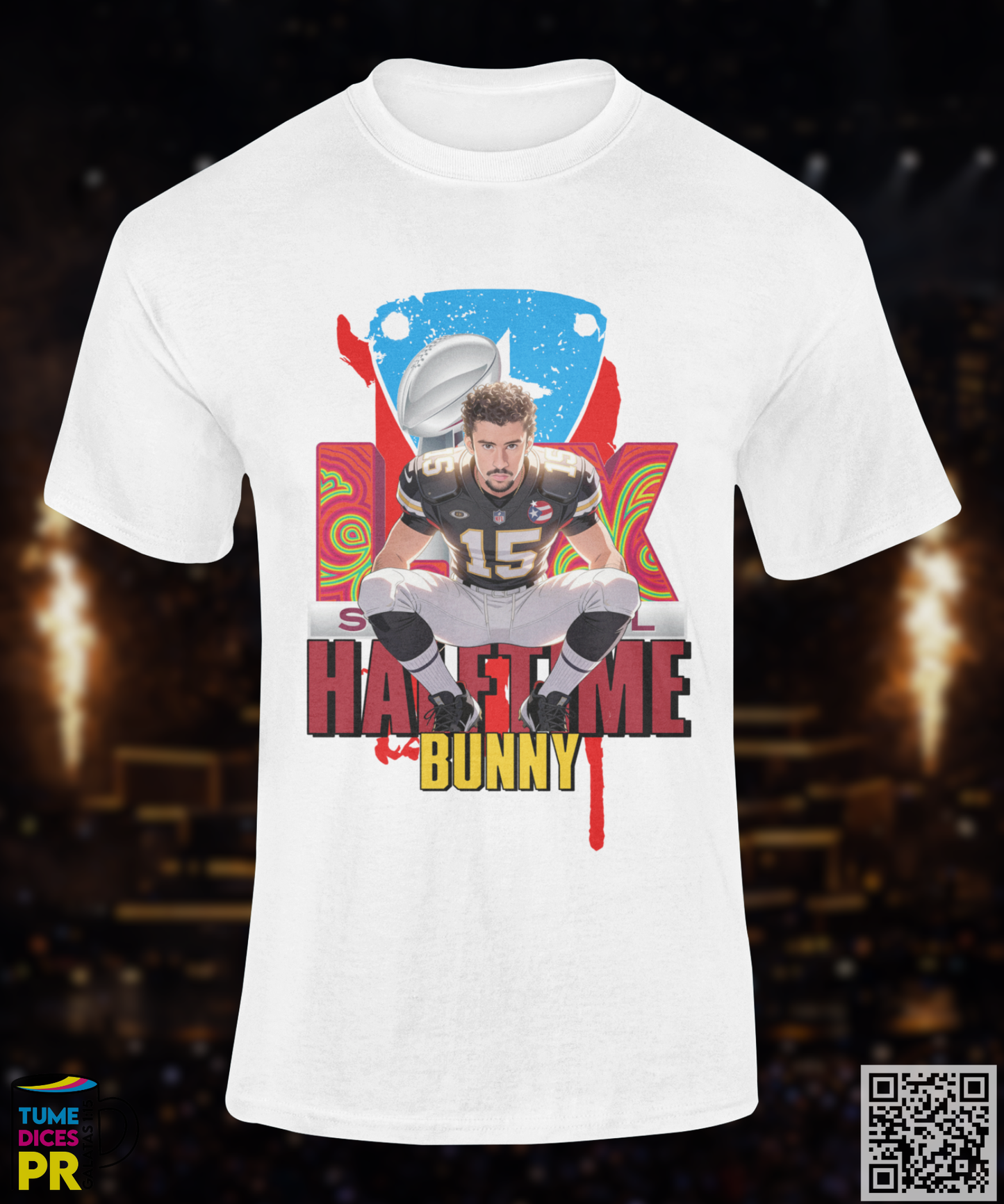 HALFTIME SHOW BAD BUNNY Camisetas