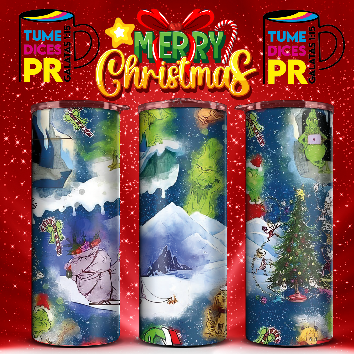 NAVIDAD Skinny Tumbler