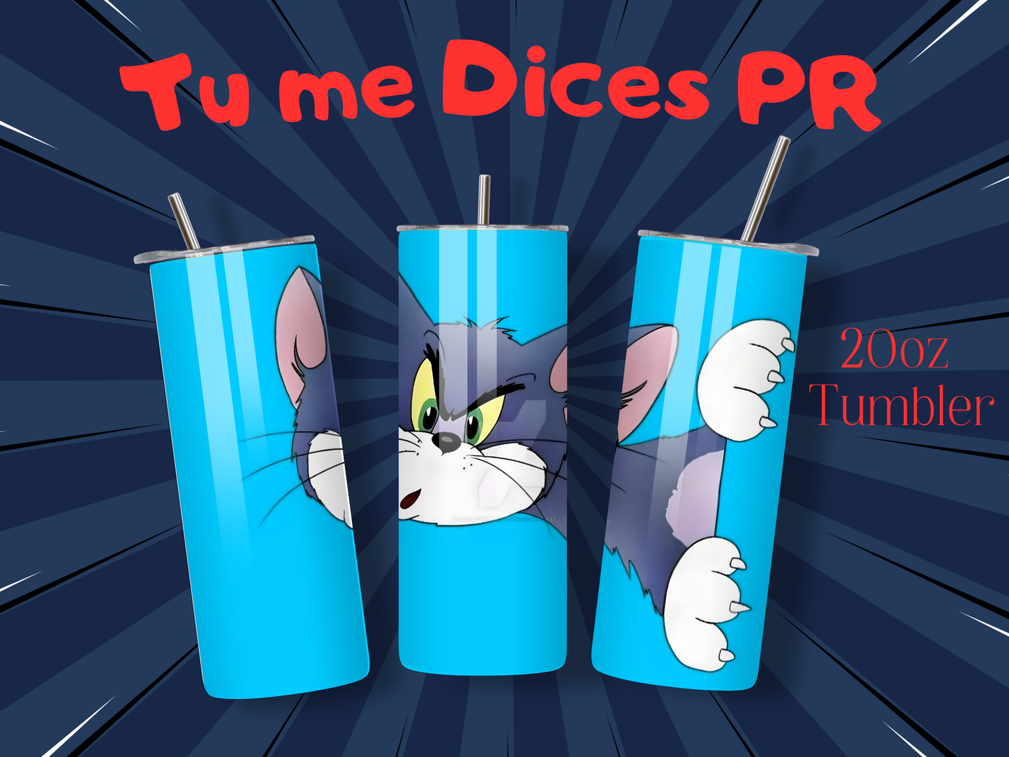 Tom & Jerry Skinny Tumbler