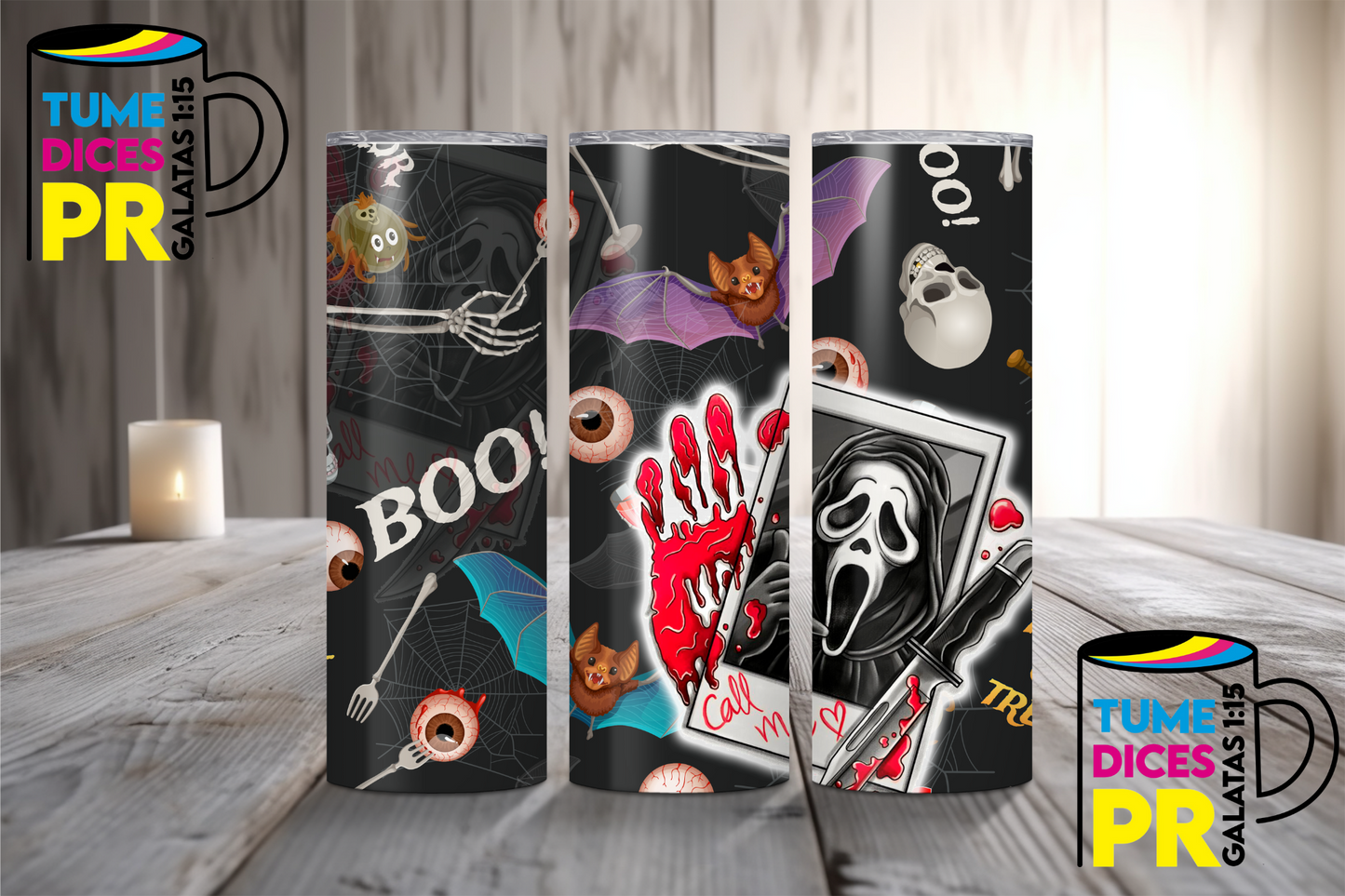 HALLOWEEN 1 Skinny Tumbler