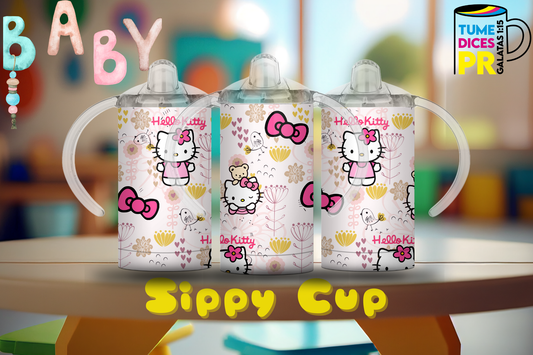 Sippy Cup Hello Kitty 2 12 oz | Acero inoxidable | Con sorbeto