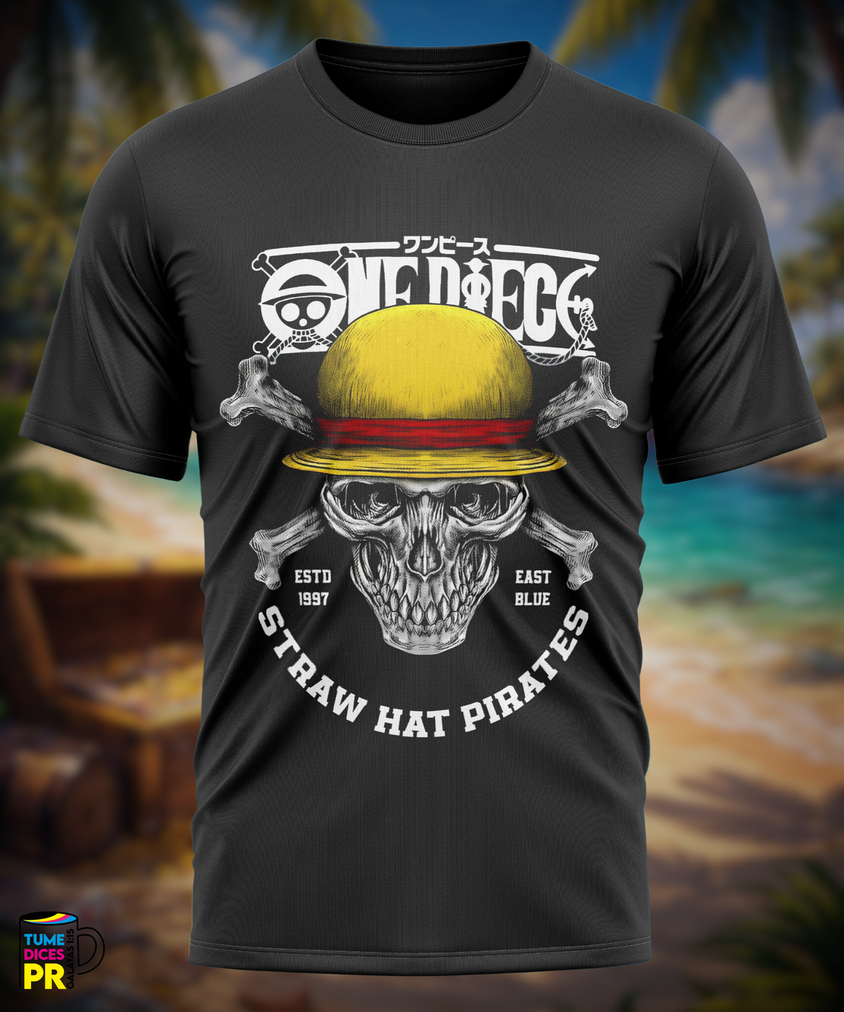 Camiseta ONE PIECE 1 | Algodón y poliéster | Tallas S–XL