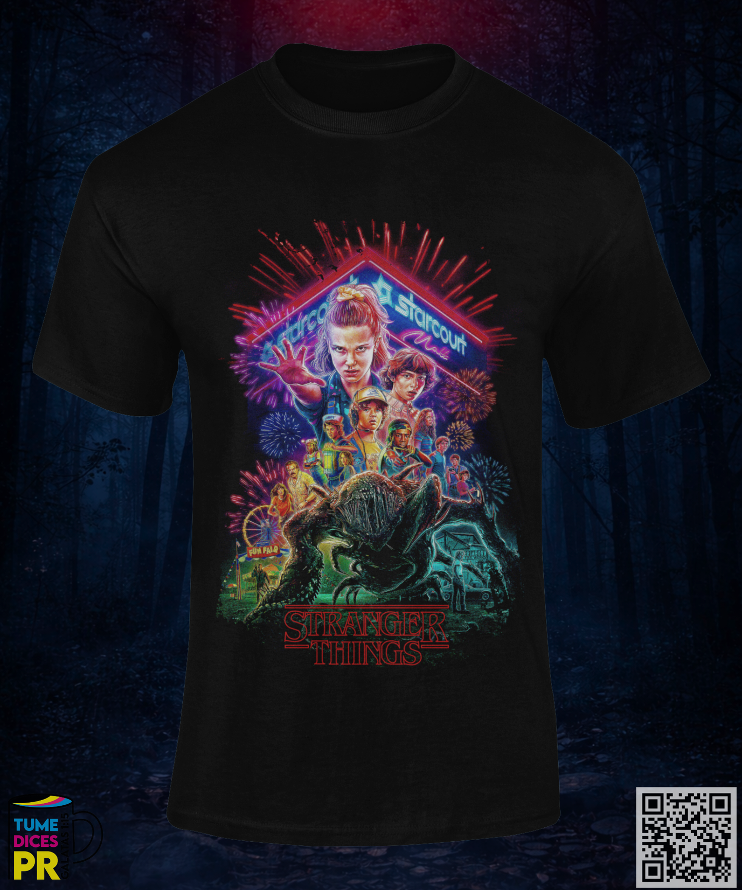 STRANGER THINGS 2 Camisetas