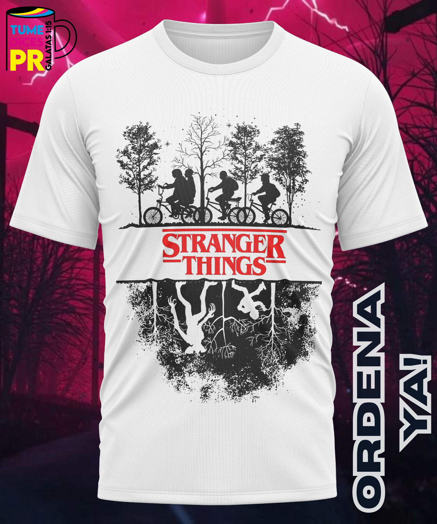 STRANGER THINGS Camisetas