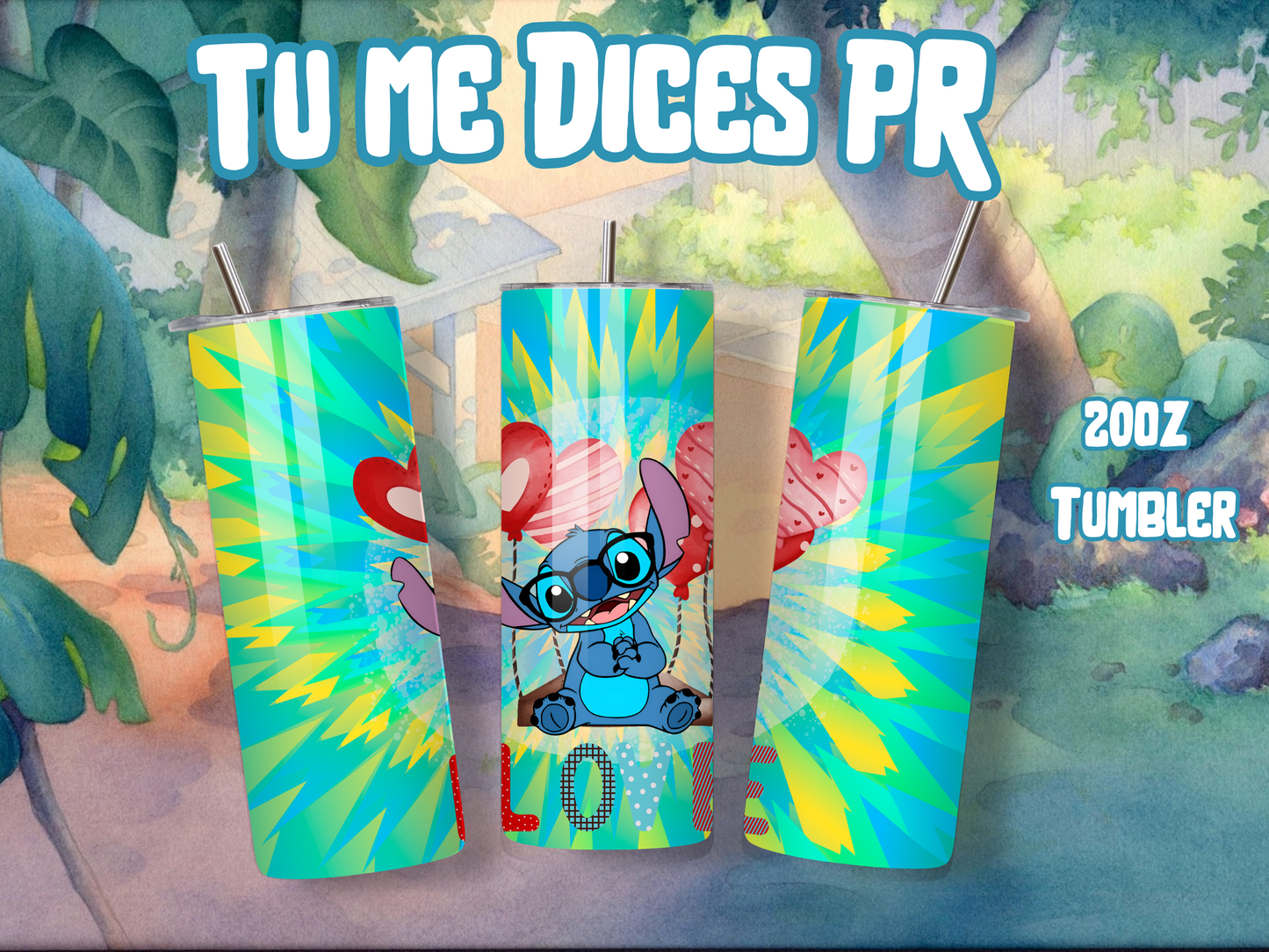 LILO & STITCH Skinny Tumbler
