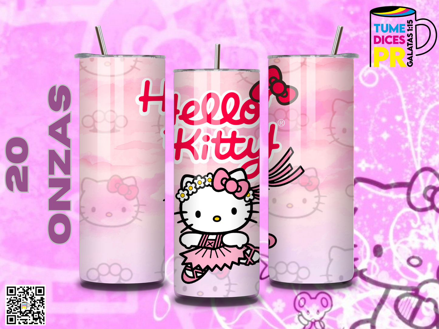 HELLO KITTY Skinny Tumbler