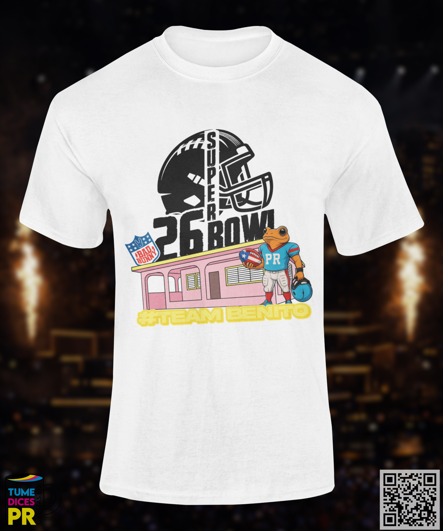 HALFTIME SHOW BAD BUNNY Camisetas