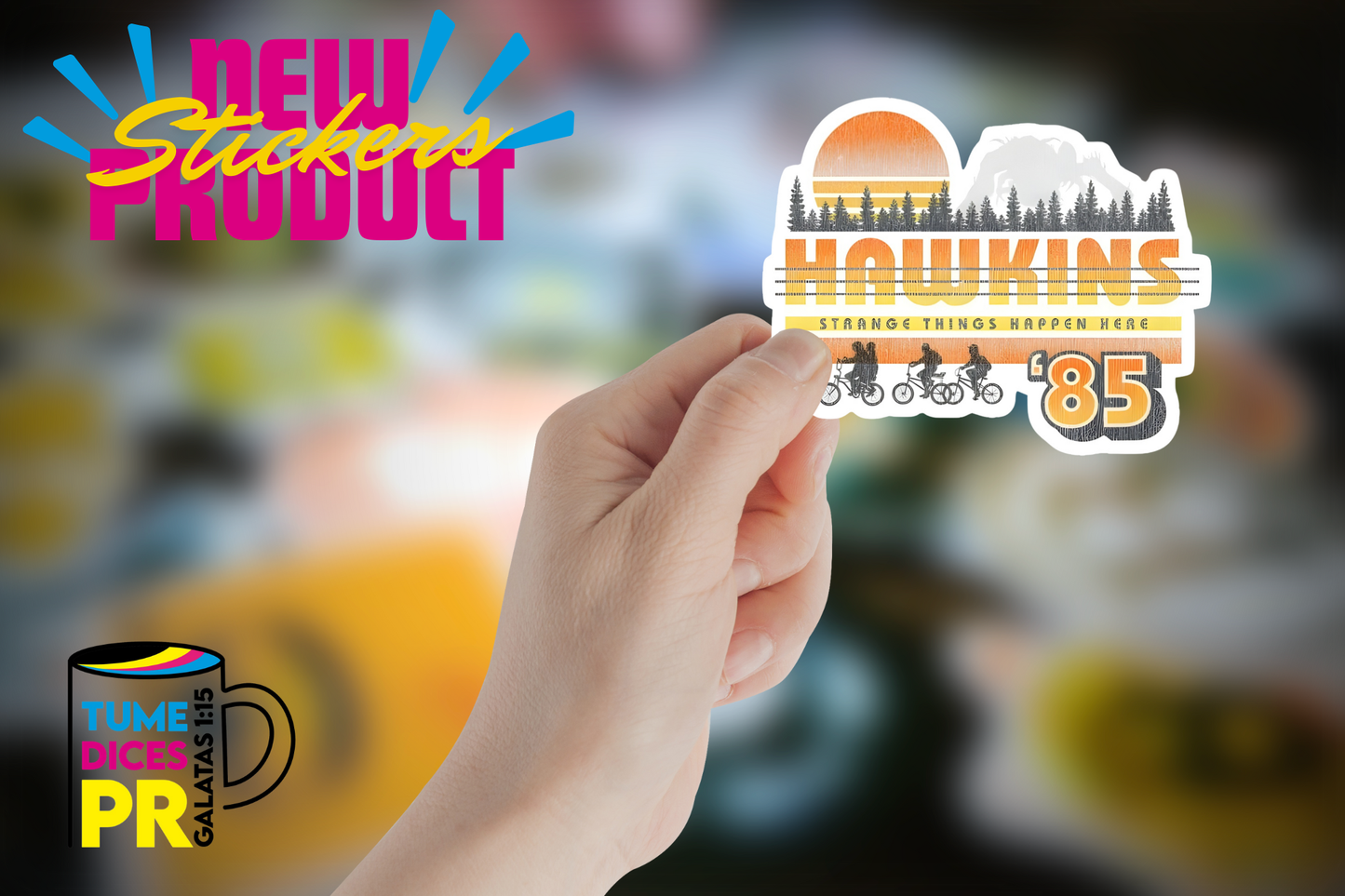 STRANGER THINGS Stickers