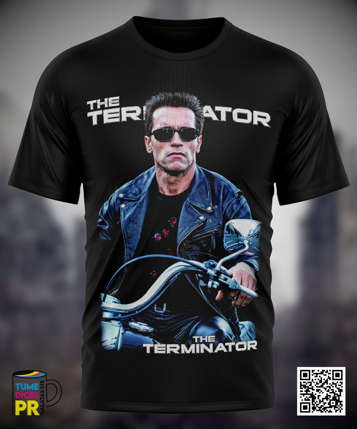 Camiseta TERMINATOR | Algodón y poliéster | Tallas S–XL