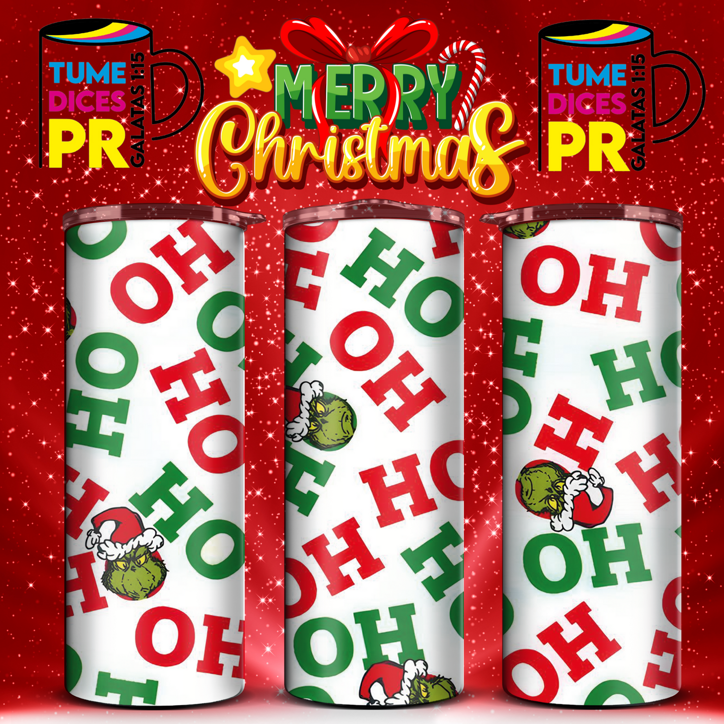 NAVIDAD Skinny Tumbler