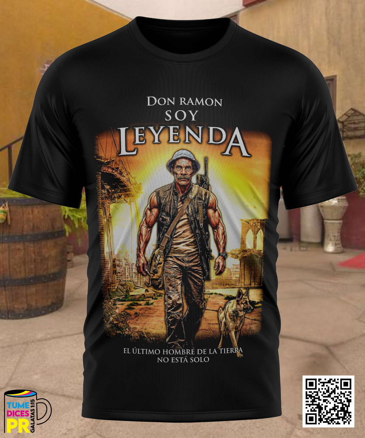 Camiseta CHESPIRITO | Algodón y poliéster | Tallas S–XL