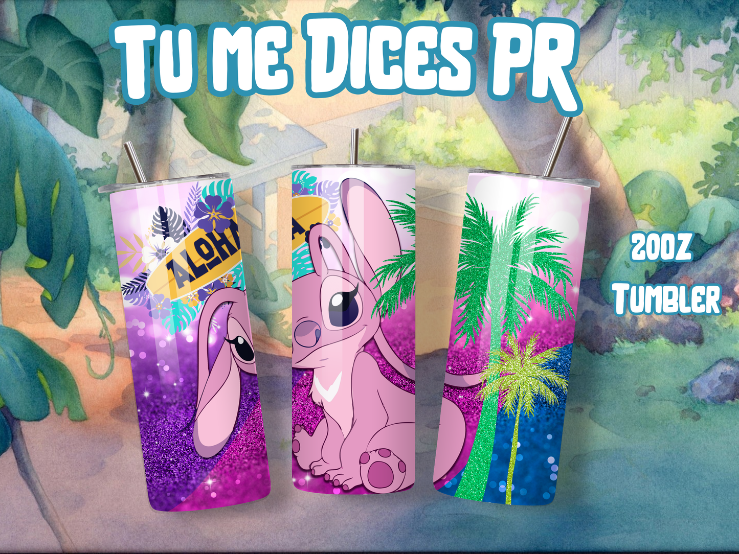 LILO & STITCH Skinny Tumbler