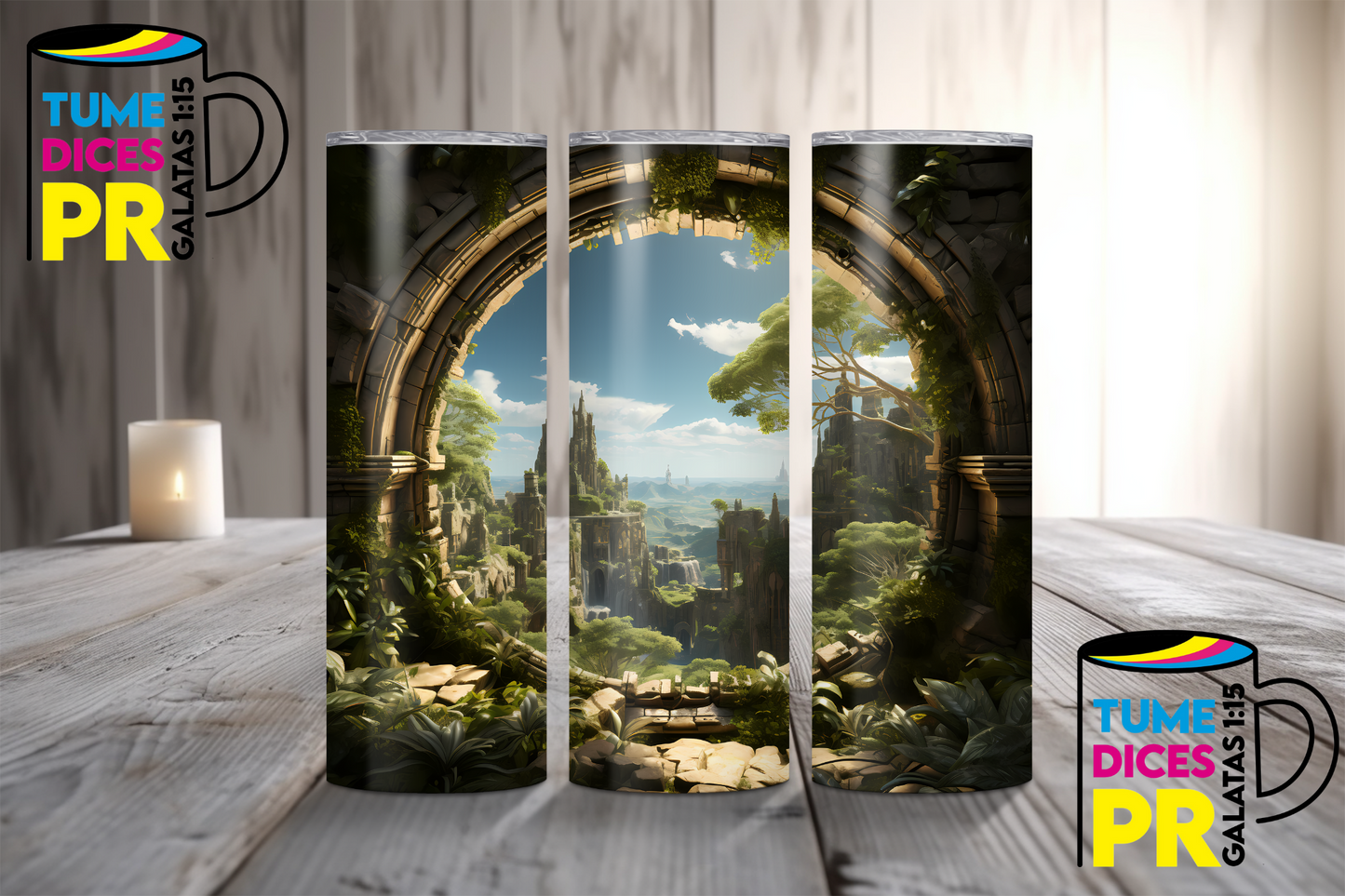PAISAJES Skinny Tumbler
