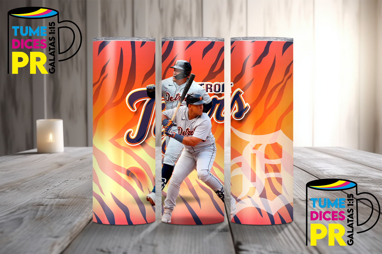 BASEBALL Skinny Tumbler