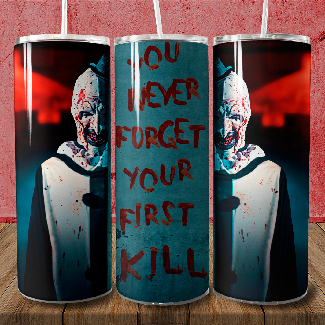 Terrifier Skinny Tumbler