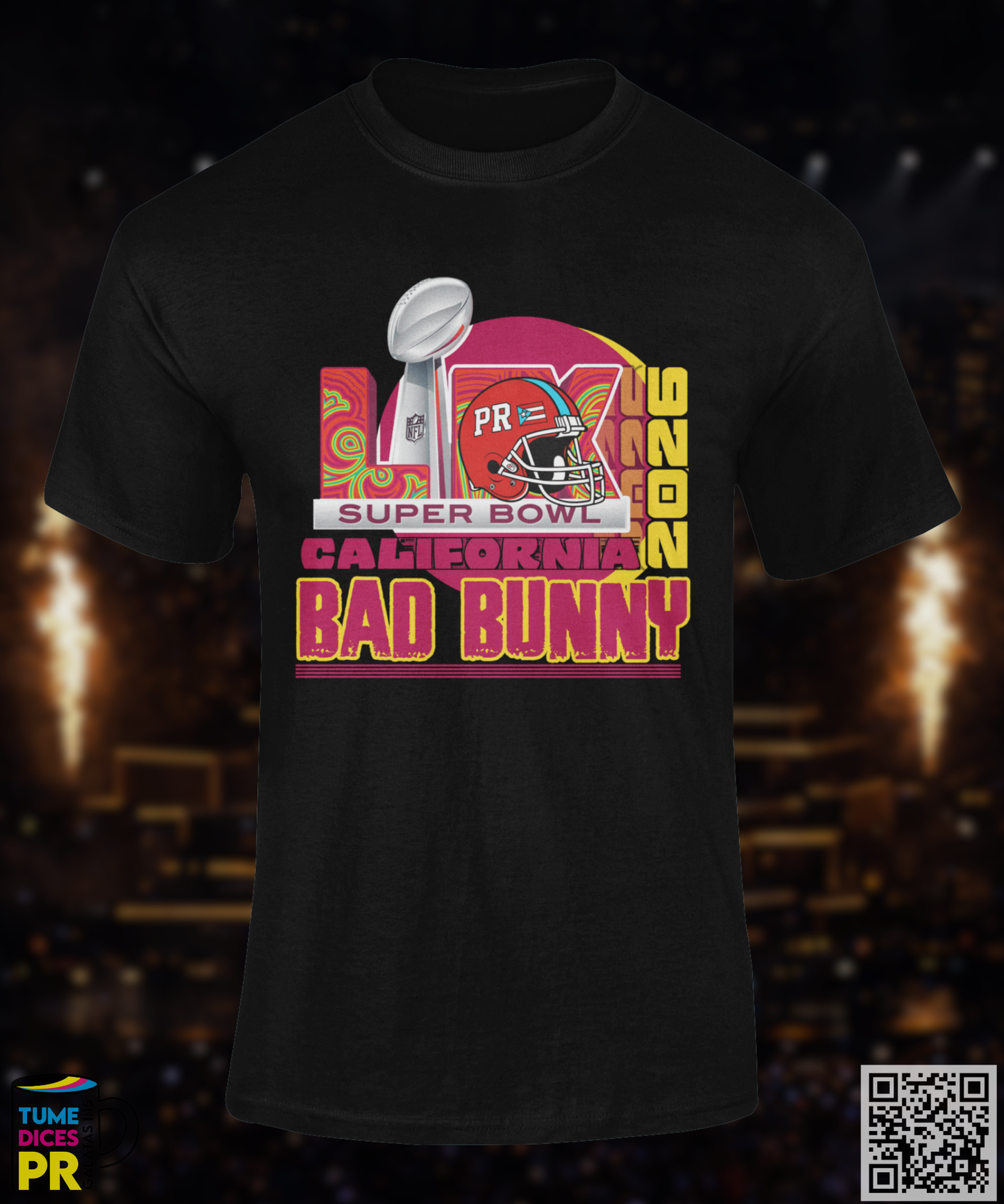 HALFTIME SHOW BAD BUNNY Camisetas