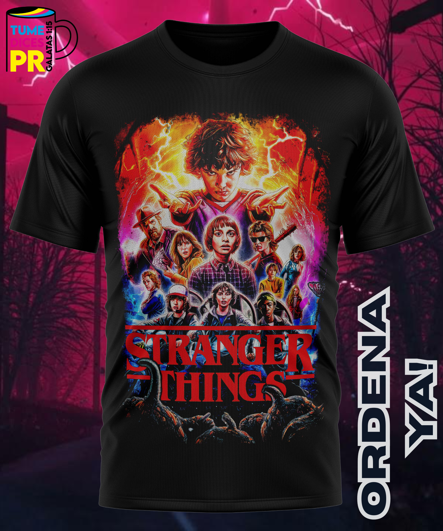 STRANGER THINGS Camisetas