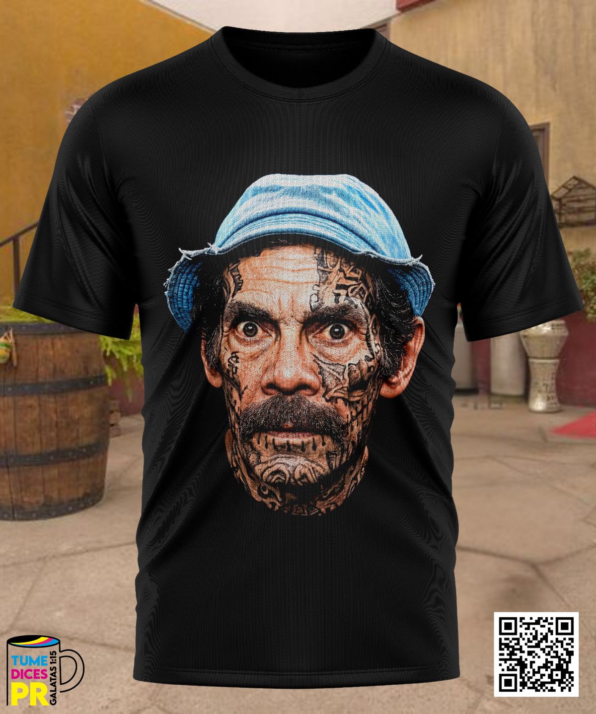 Camiseta CHESPIRITO | Algodón y poliéster | Tallas S–XL