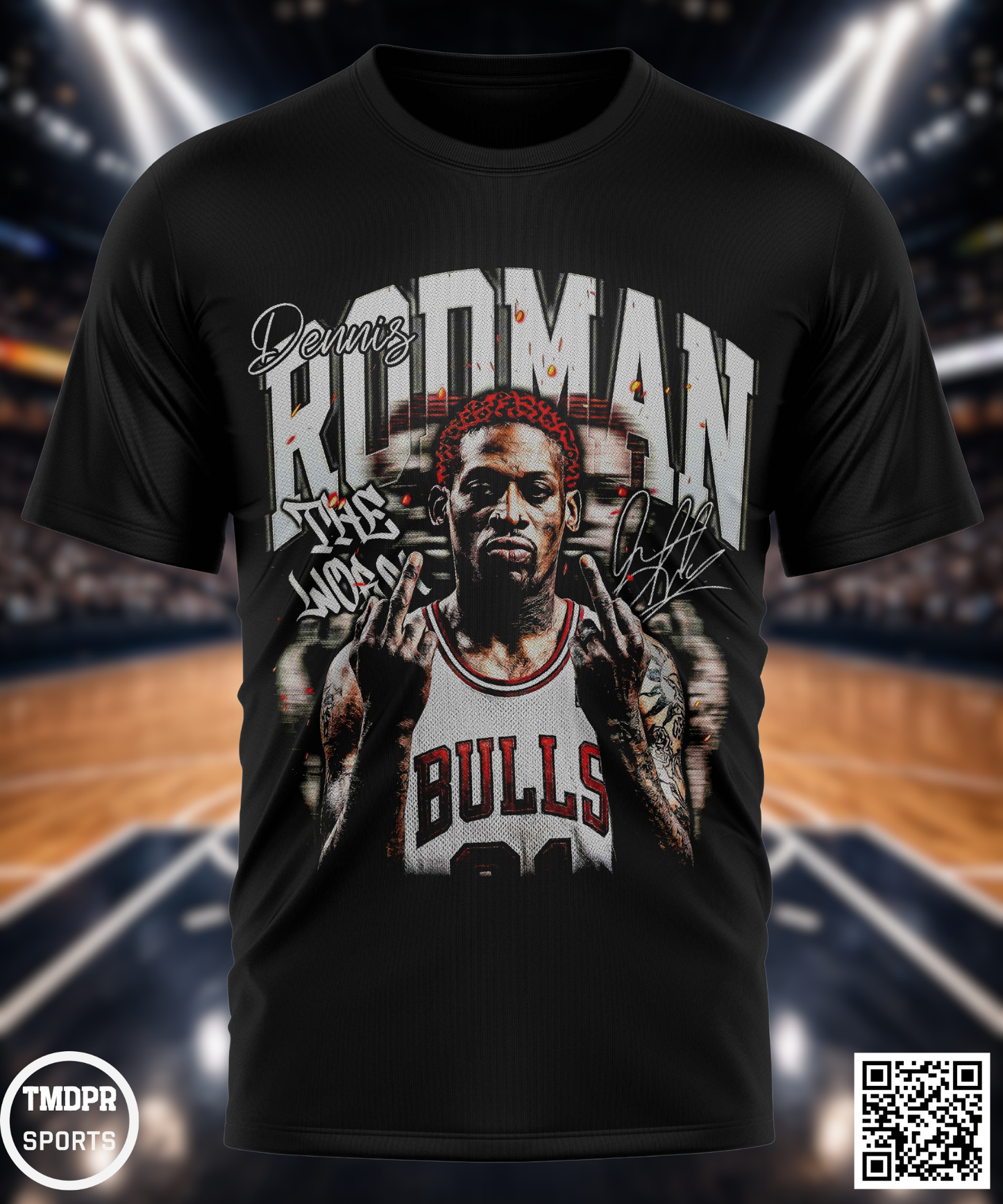 DENNIS RODMAN Camisetas