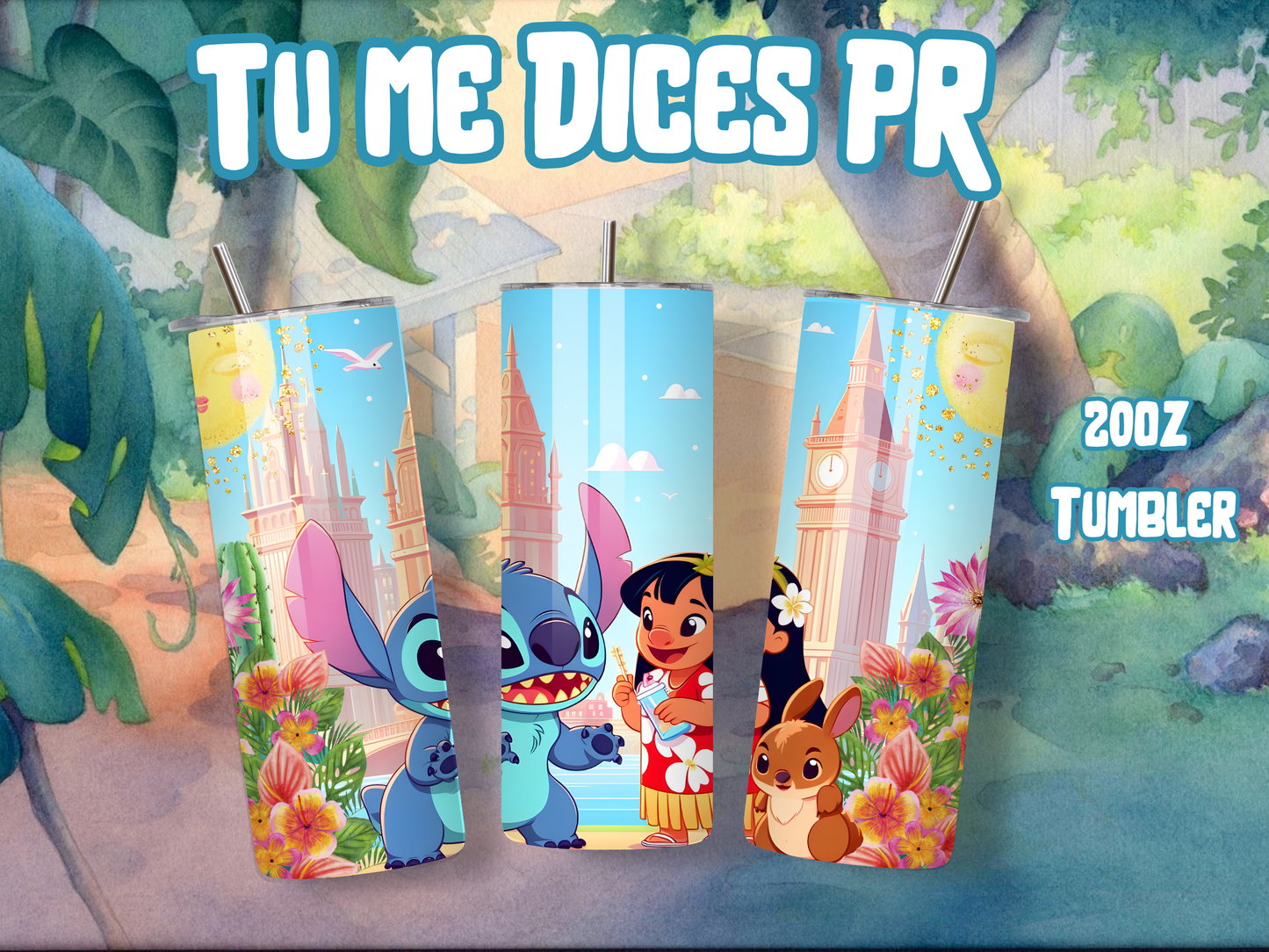 LILO & STITCH Skinny Tumbler