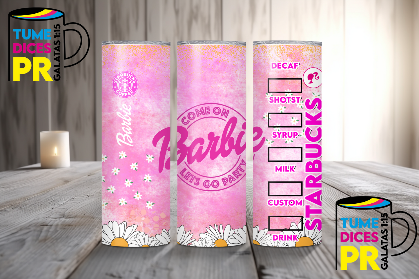 BARBIE Skinny Tumbler