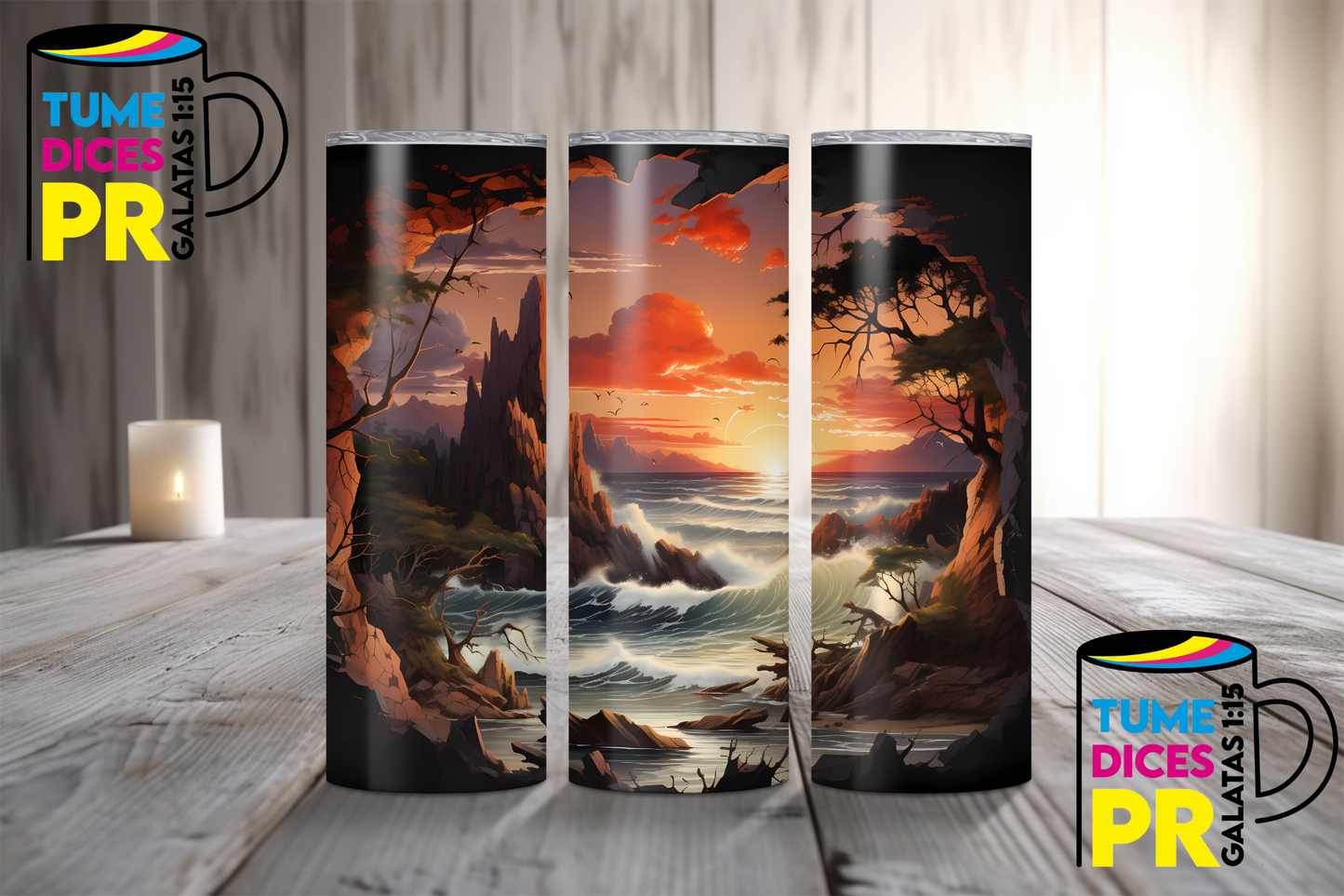 PAISAJES Skinny Tumbler