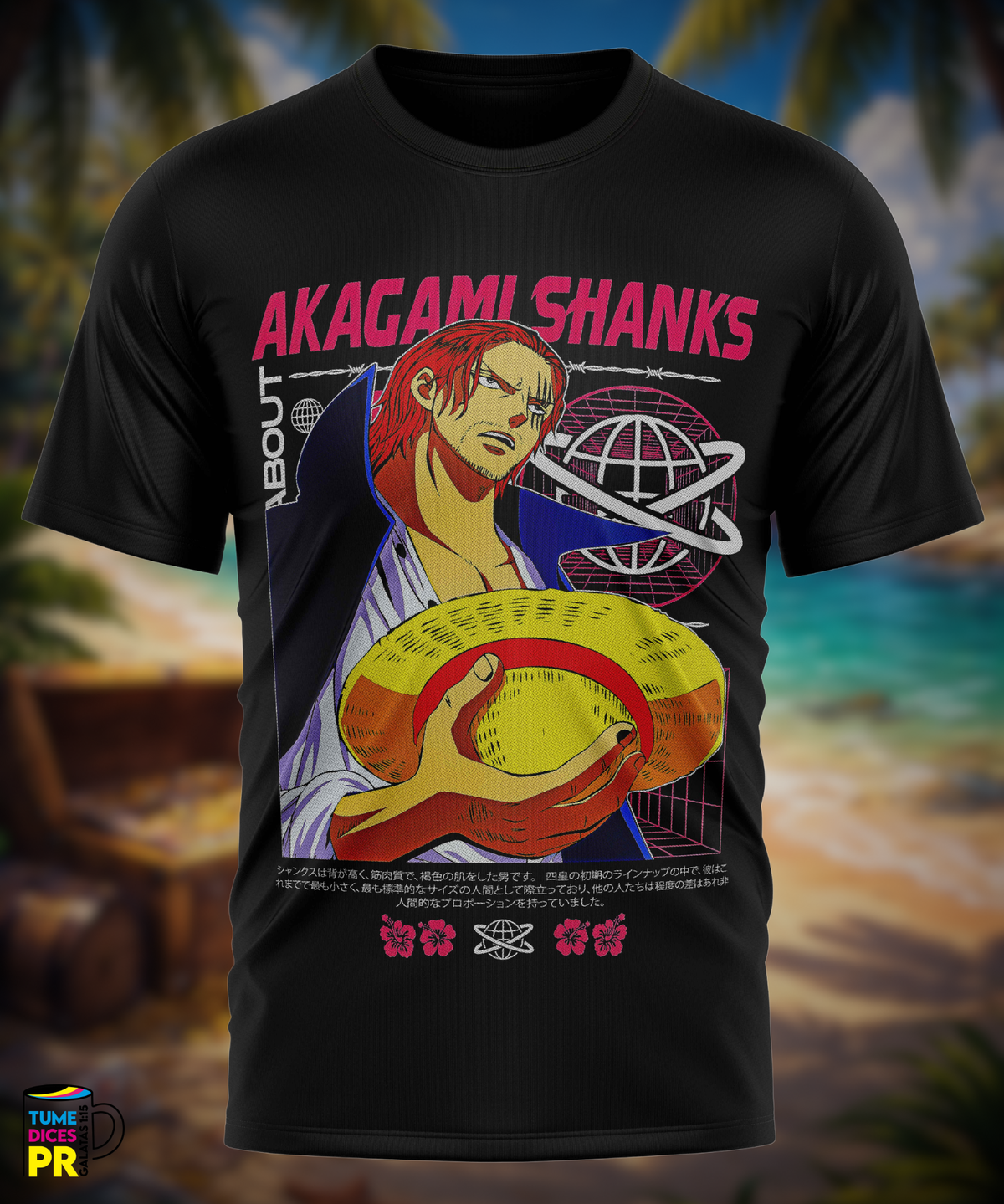 Camiseta ONE PIECE 1 | Algodón y poliéster | Tallas S–XL