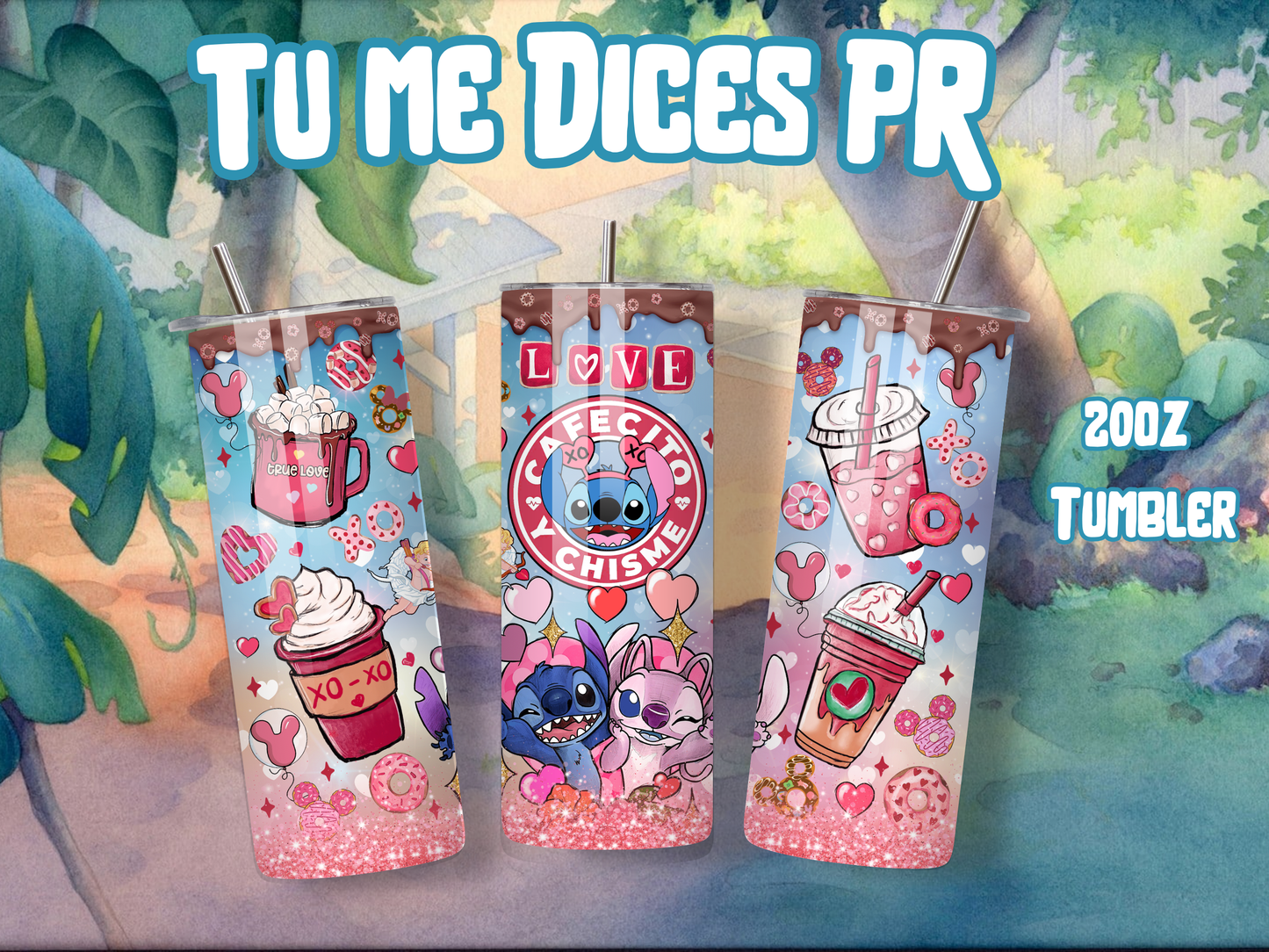 LILO & STITCH Skinny Tumbler