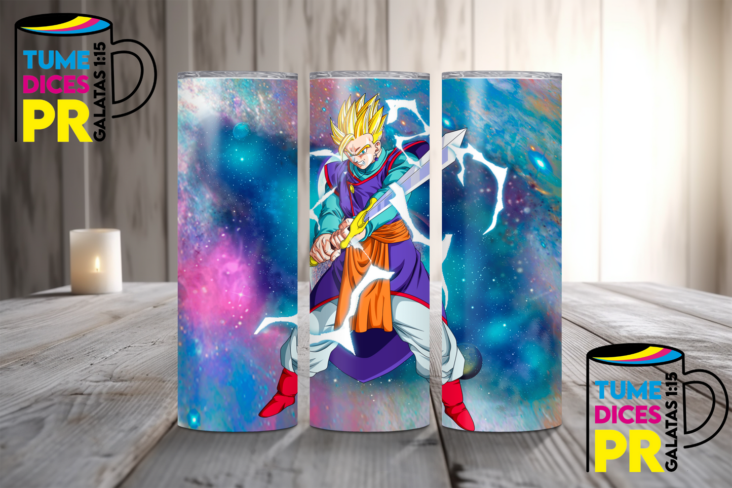 ANIME Skinny Tumbler