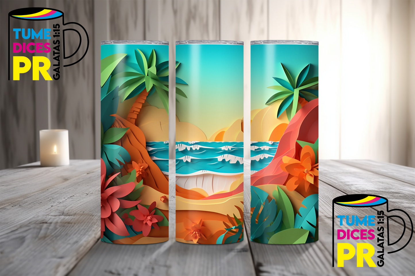 PAISAJES Skinny Tumbler