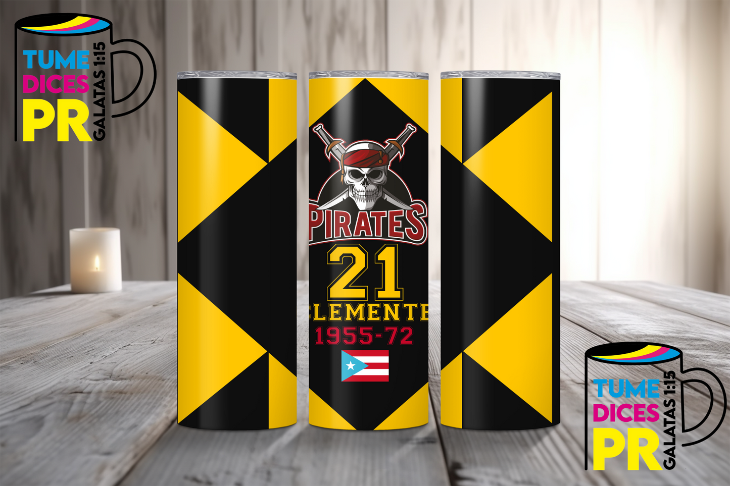 BASEBALL Skinny Tumbler
