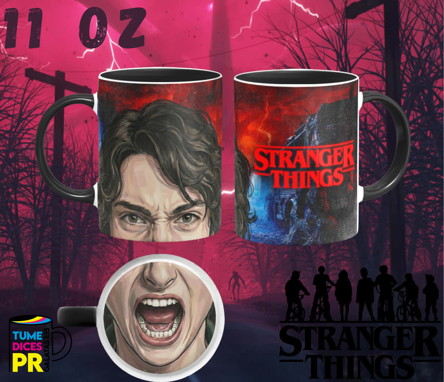 Taza STRANGER THINGS CON BOCA