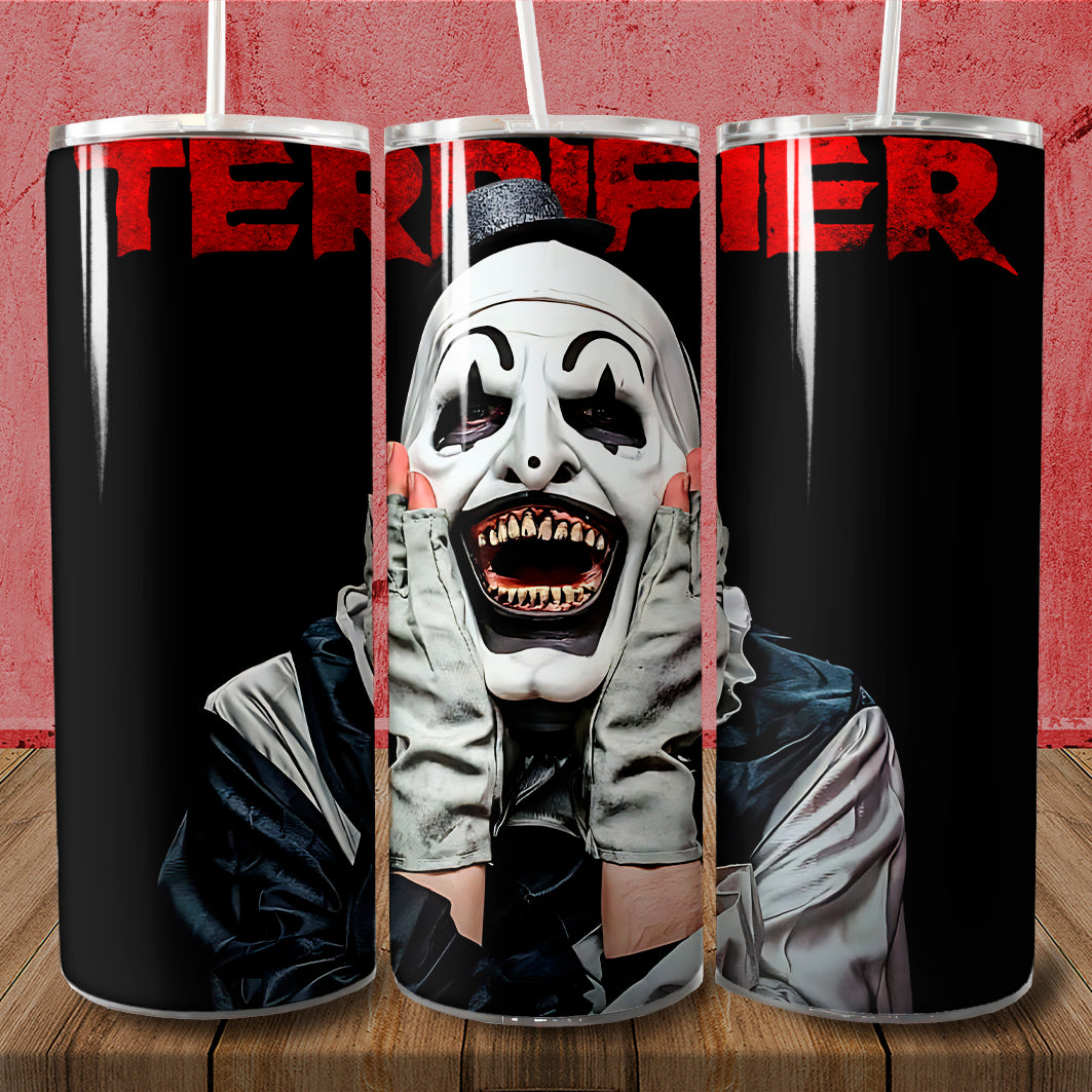 Terrifier Skinny Tumbler