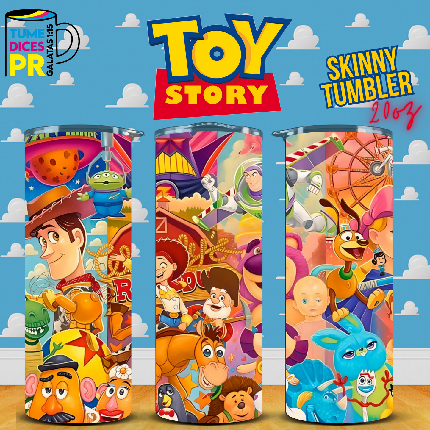 TOY STORY Skinny Tumbler