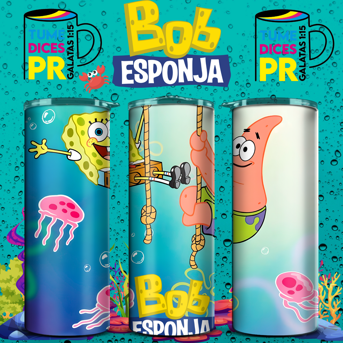 BOB ESPONJA Skinny Tumbler