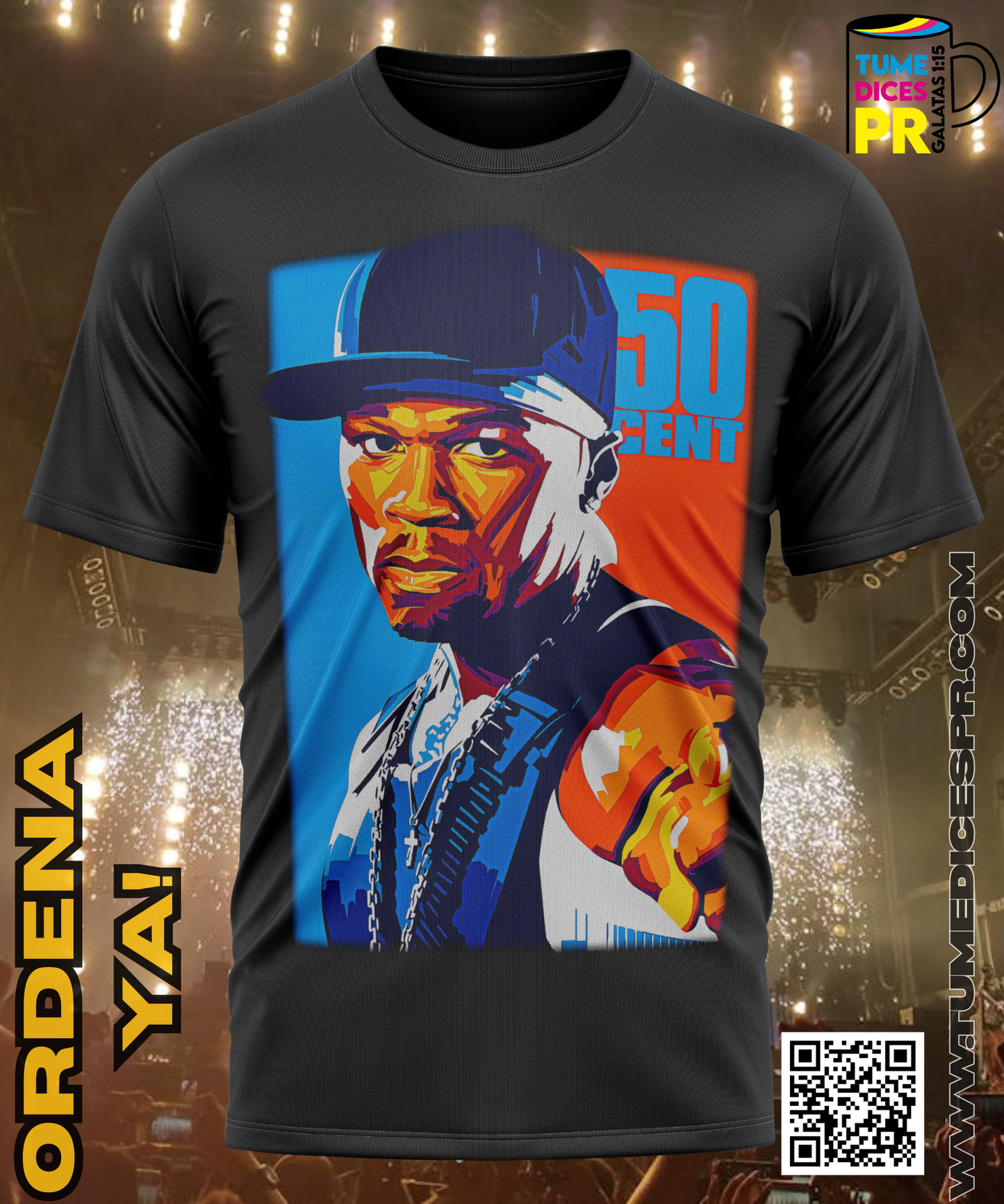 50 CENT Camiseta