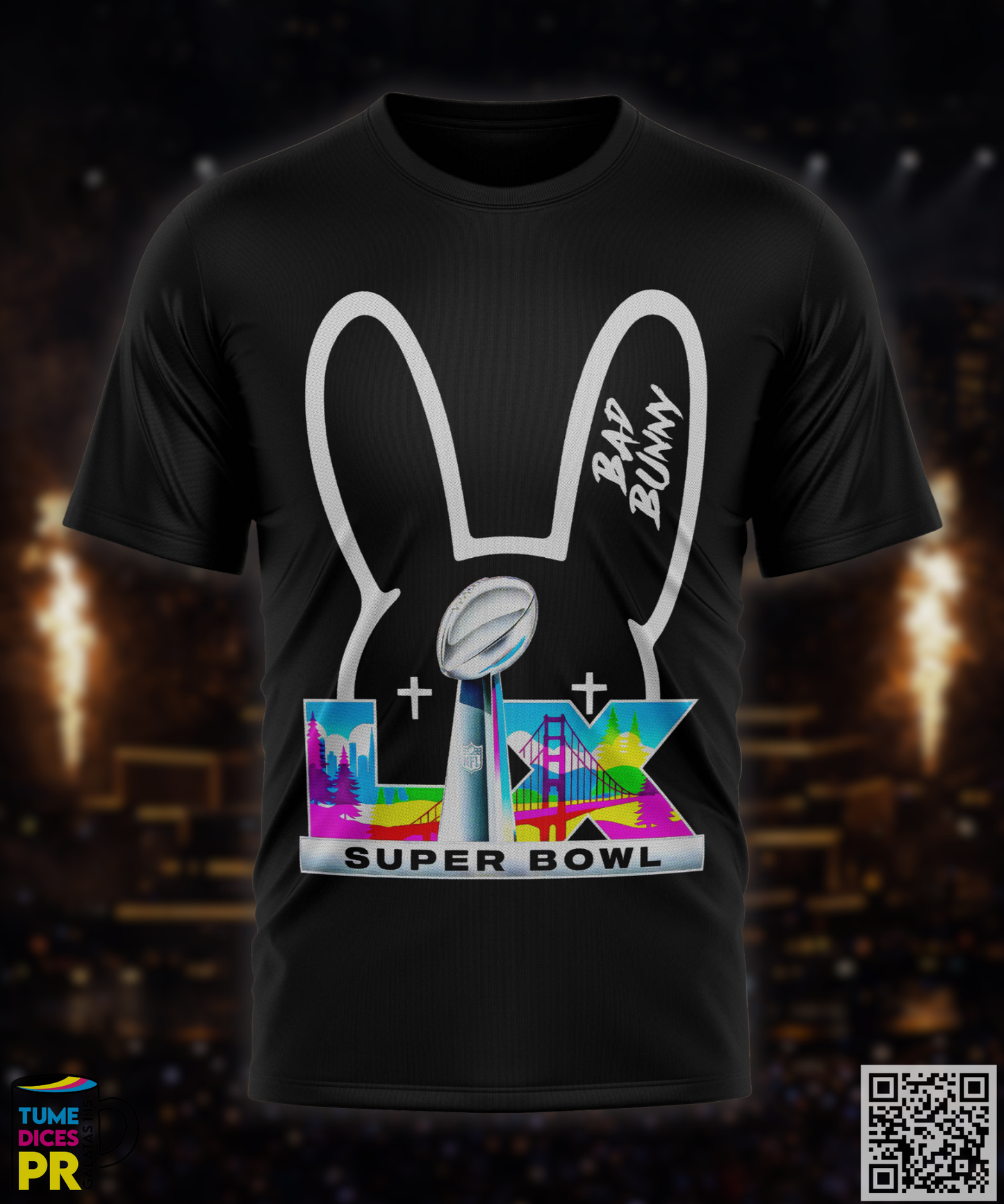 HALFTIME SHOW BAD BUNNY Camisetas
