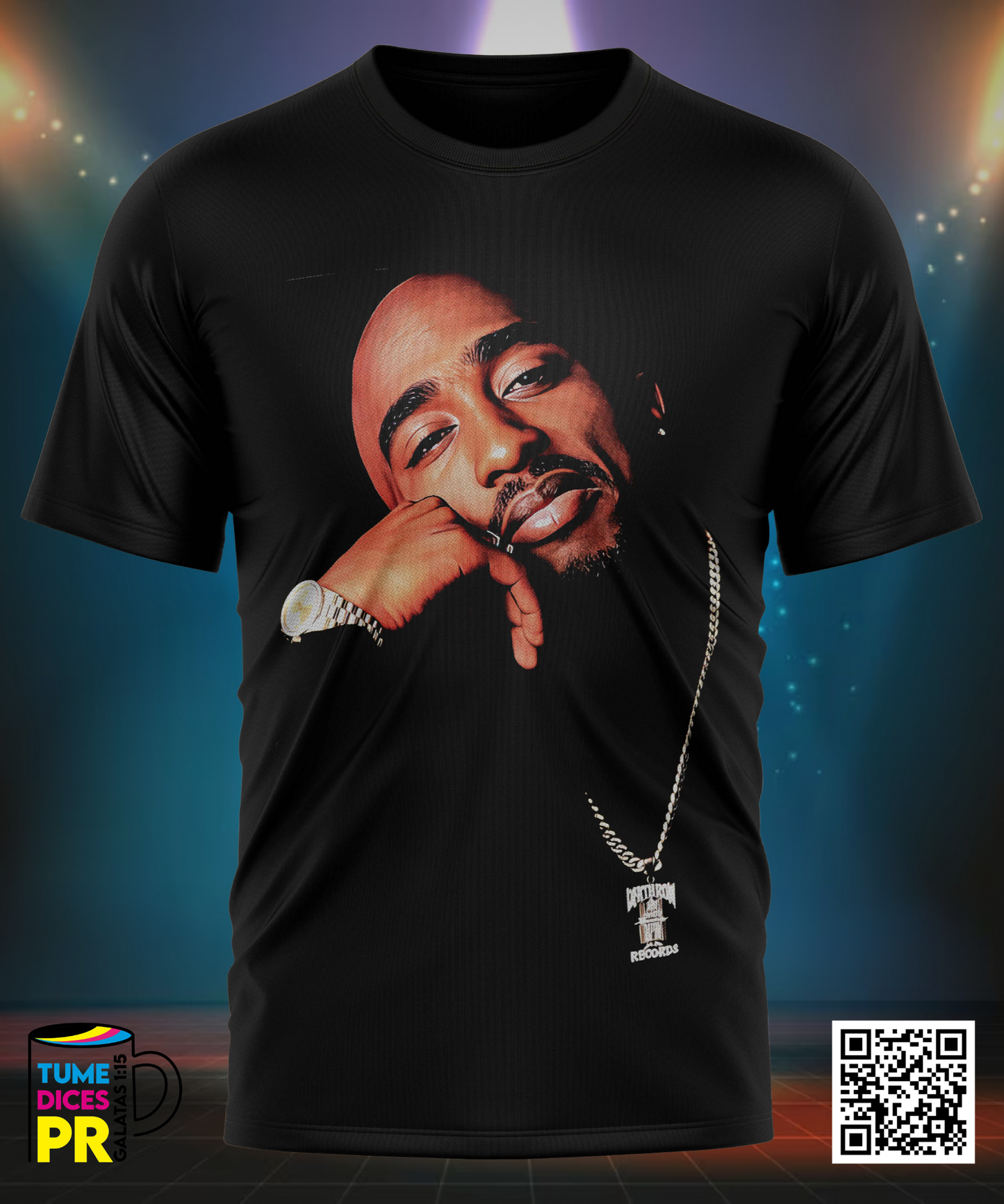 TUPAC Camiseta