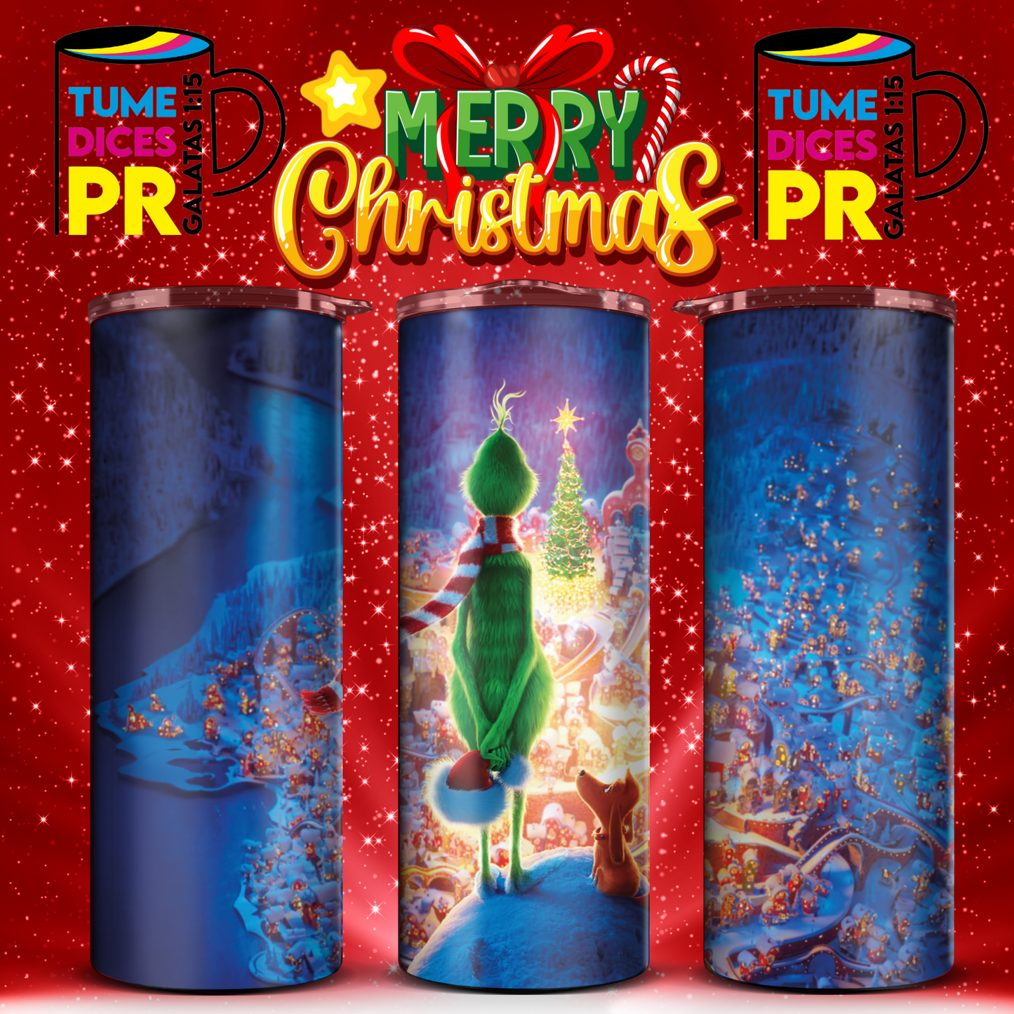 NAVIDAD Skinny Tumbler
