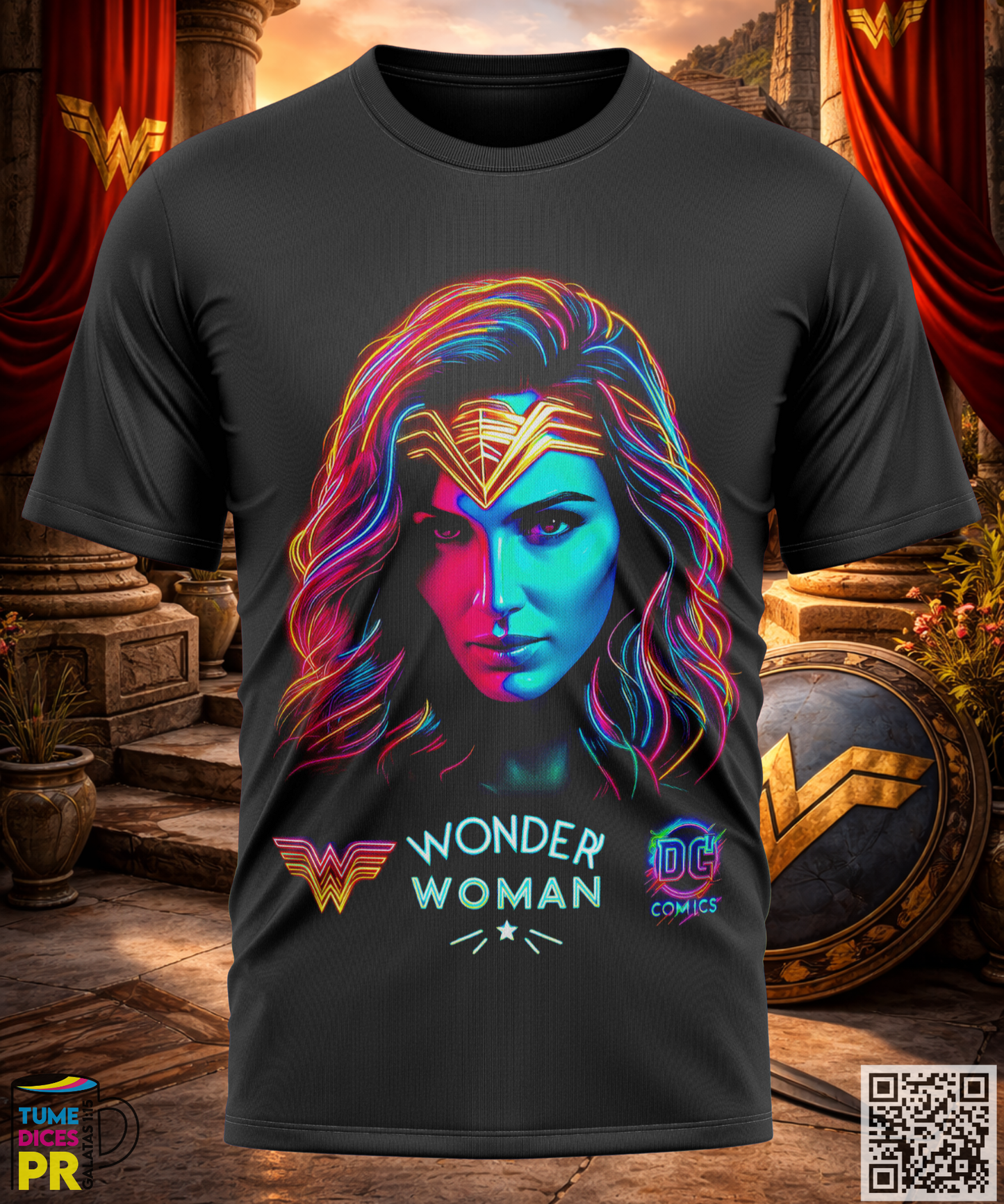 WONDER WOMAN Camiseta