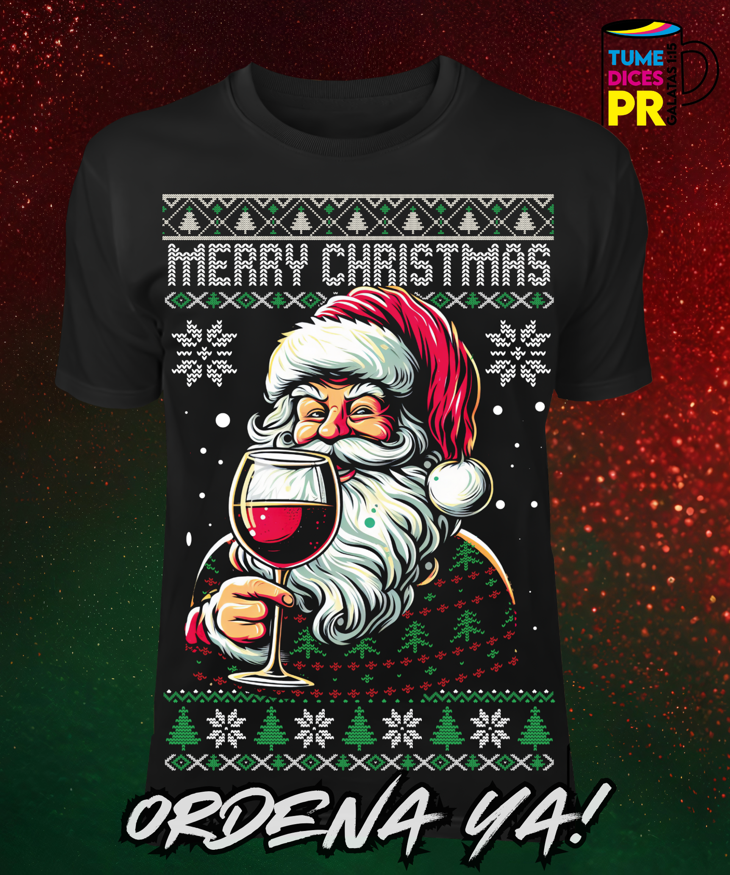 Camiseta SANTA NAVIDAD