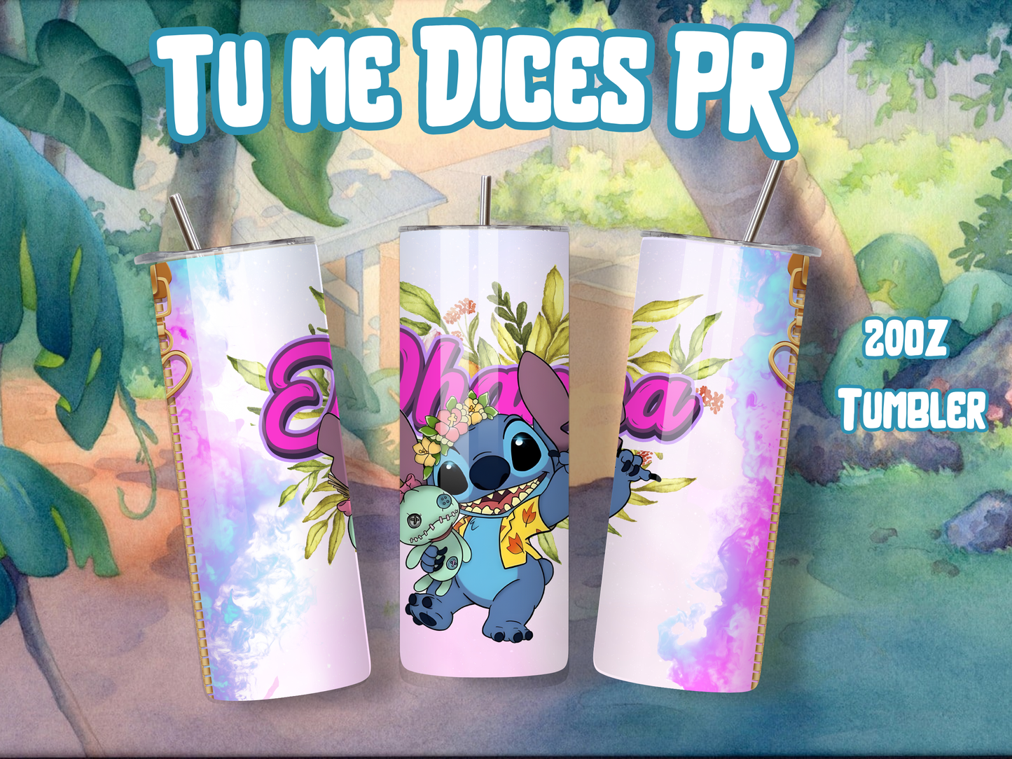 LILO & STITCH Skinny Tumbler