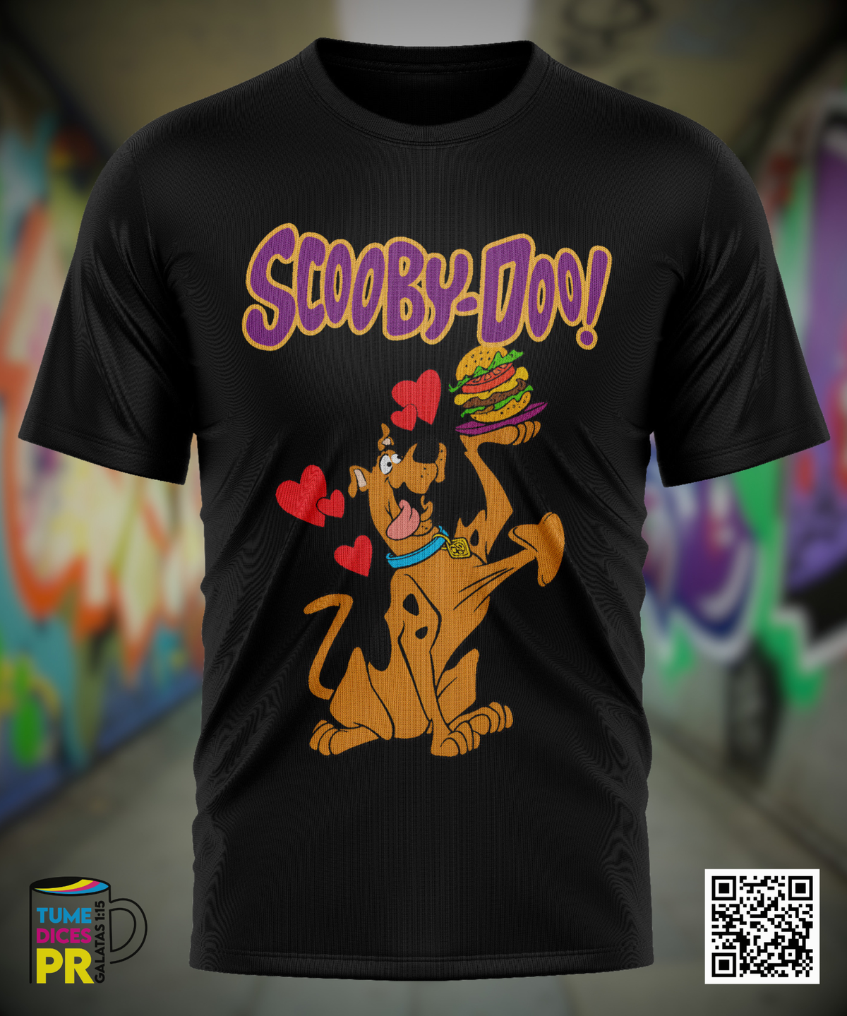 Camiseta SCOOBY DOO | Algodón y poliéster | Tallas S–XL