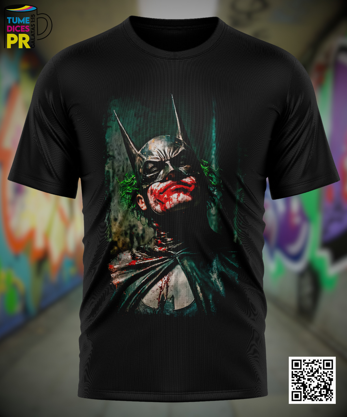 Camiseta BATMAN 2 | Algodón y poliéster | Tallas S–XL