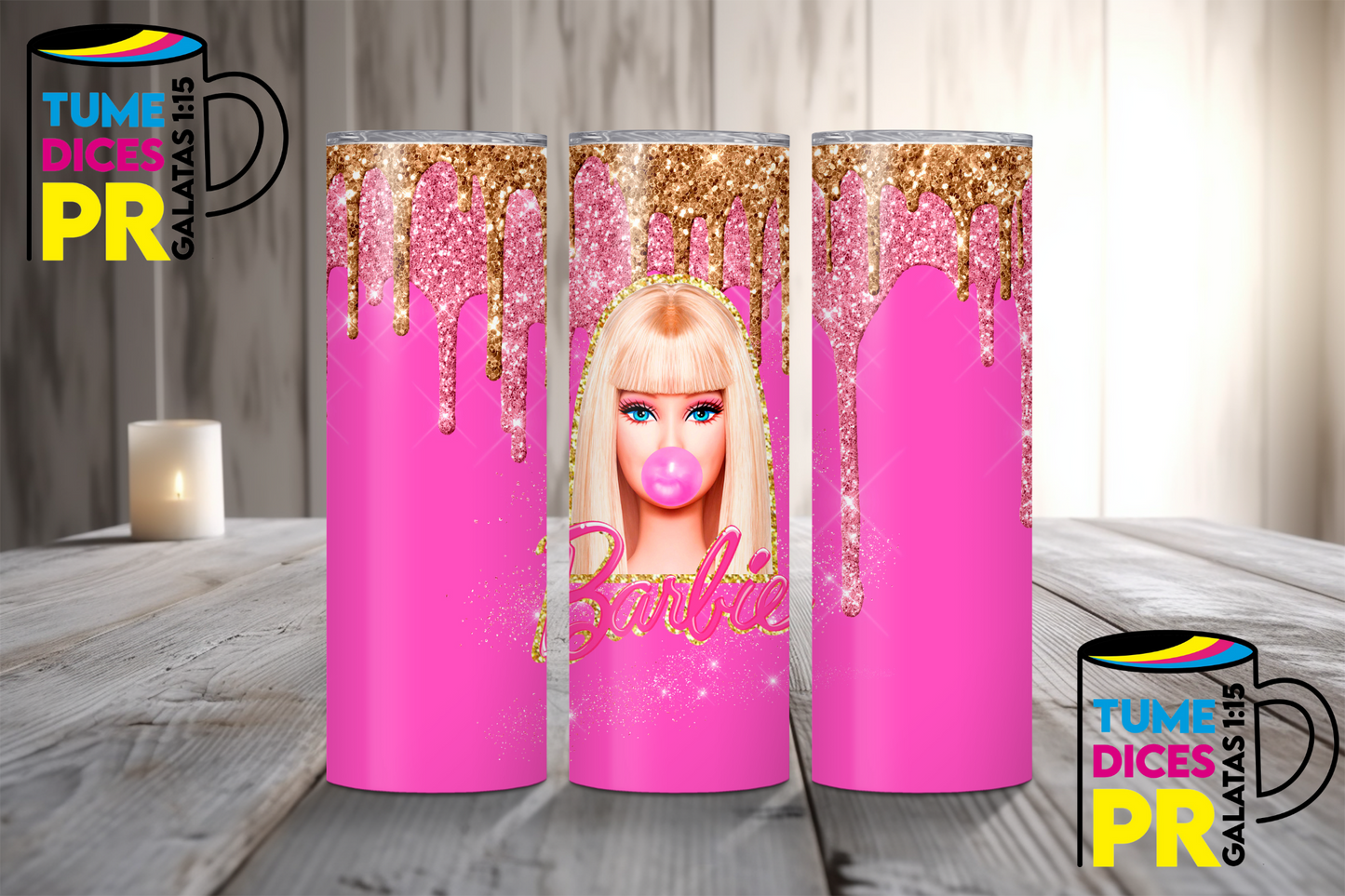 BARBIE Skinny Tumbler